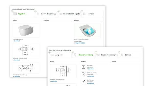 Neues Oxomi Feature: Produktinformationen nach Bauphase