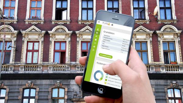 Gebäudesanierung checken mit App von PLAN4