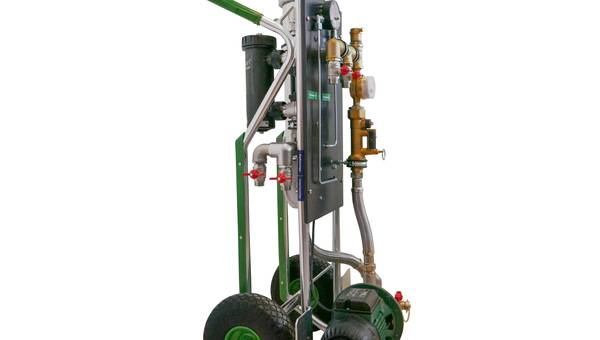 UWS Technologie: Filtrationsanlage für Heizwasser