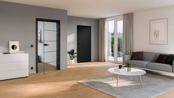 Trendfarbe Schwarz und Industrial-Style: Modernes Wohnen mit Hörmann Produkten 