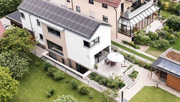 Vitramo Infrarotheizung im EFH mit Photovoltaik