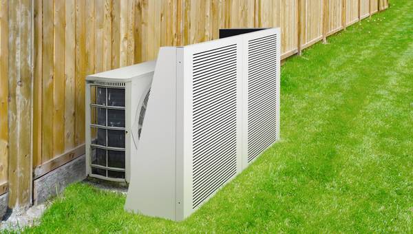 Devaux Lärmschutzwand Wärmepumpe