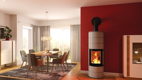 Wasserführende Kamin– oder Pelletöfen: Hybridsysteme liefern das ganze Jahr regenerative Energie