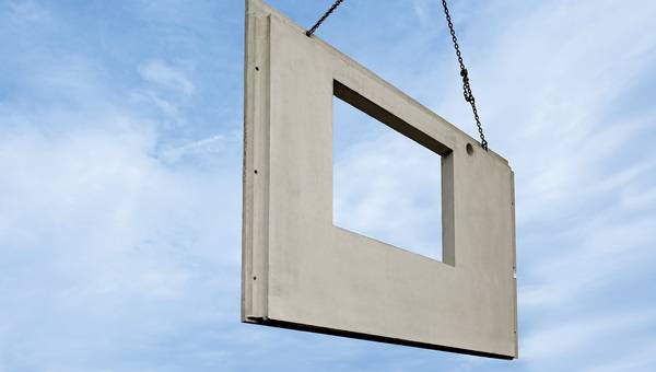 Schlanke Fertigwände schaffen bis zu vier Prozent mehr Wohnfläche