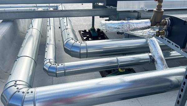 Solarthermieanlage aufständern ohne Dachdurchdringung