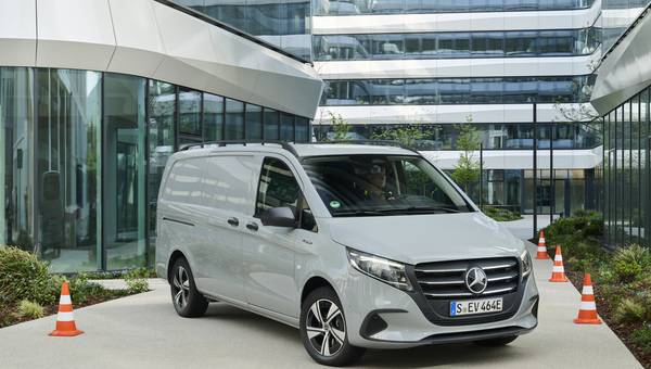 Mercedes-Benz bringt eVito Kastenwagen mit größerer Batterie auf den Markt