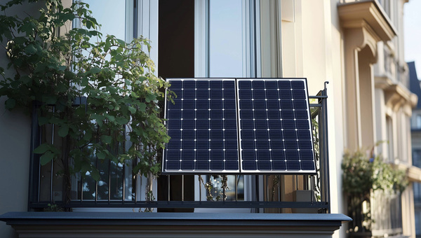 Auch an kleinen Balkonen kann eine Mini-PV-Anlage installiert werden. Wichtig: Die Sonneneinstrahlung muss passen.
