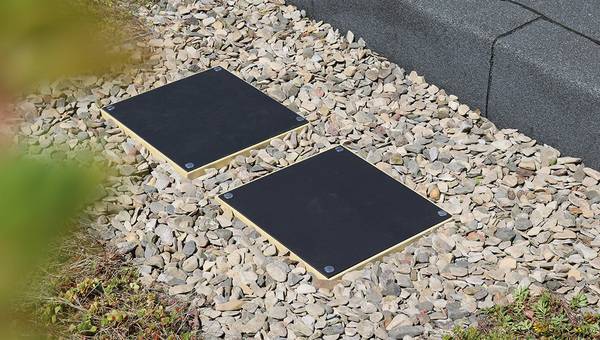 Abdeckungen Flachdach Sita Entwässerung Umkehr-Retentionsdach