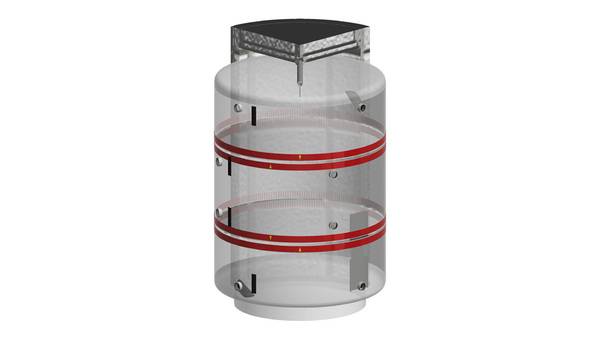 Varmeco zerlegbarer Heizspeicher