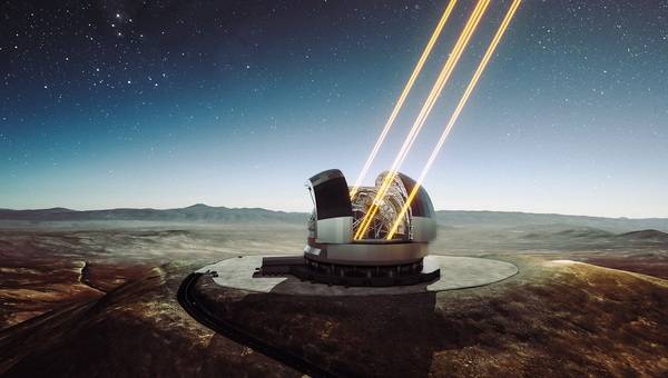 RLT-Anlagen kühlen Lasersysteme des größten Teleskops der Welt