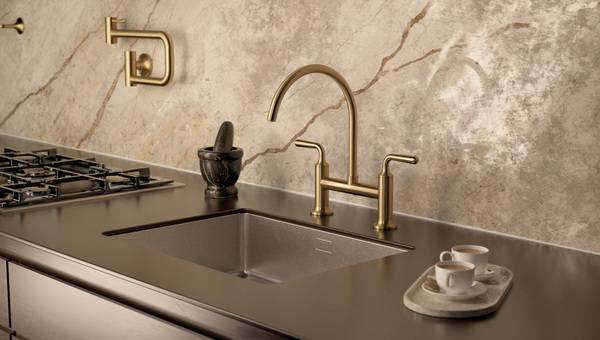 Dornbracht Dark Brass Küchenarmatur