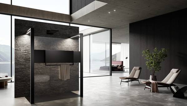 Hüppe Sphere: Modulares Duschplatzsystem mit Online-Konfigurator