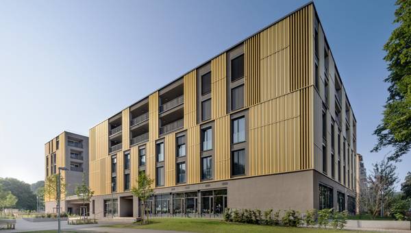 GWG/ Schwille Architekten: Quartiersbau henA in Tübingen 