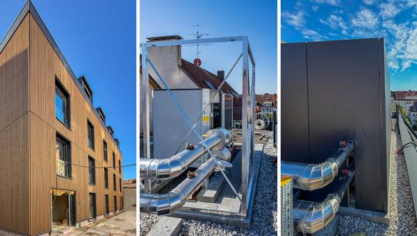 Atec esilent Schallschutz für Kaltwassererzeuger