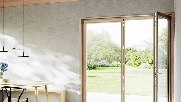 Siegenia: Optimierte Bandseite Titan Holz für höhere Effizienz und Sicherheit