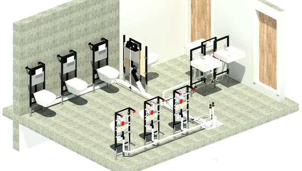 Mepa BIM Vorwandelemente