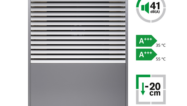 Weishaupt: Wärmepumpengeneration Aeroblock 14 läuft extra leise