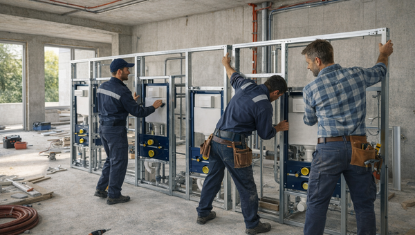 So funktioniert die serielle Vorfertigung im SHK-Handwerk