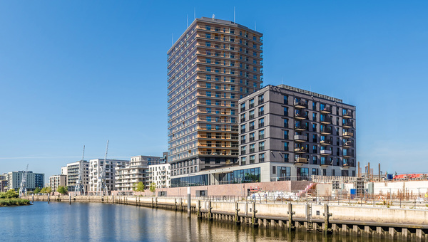 Höchstes Holzhochhaus mit Fensterbeschlägen von Siegenia