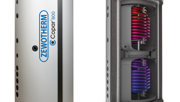 Zewotherm: Teilbarer Wärmepumpenspeicher Copar