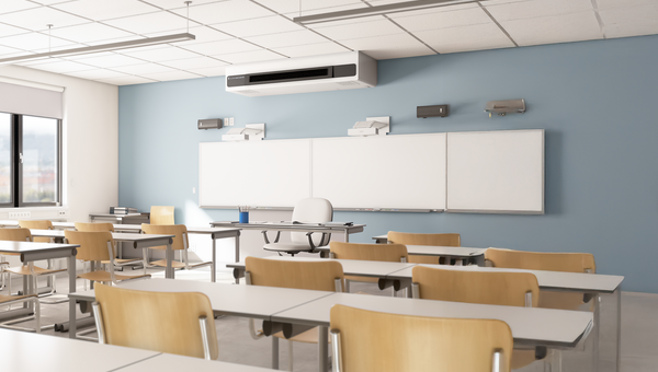 Systemair: Lüftungsgeräten für Schulen und Bildungsbauten