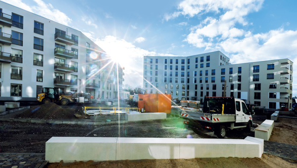 Karlsruher Wohnprojekt installiert Bäder mit Geberit-Serien