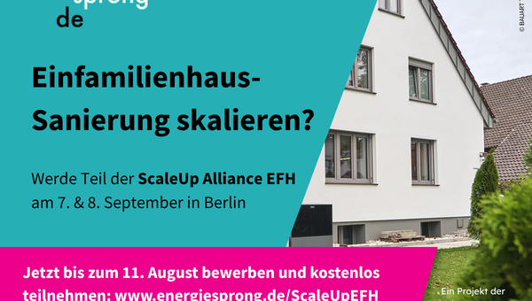 Serielle Sanierung im Einfamilienhaus: Warum es jetzt Skalierung braucht