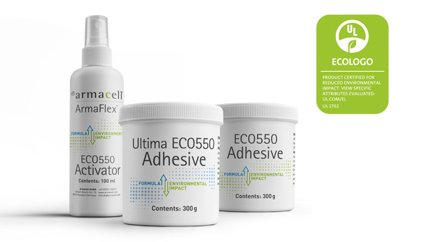 Armaflex ECO550: Umweltfreundliche Kleber für flexible elastomere Dämmstoffe
