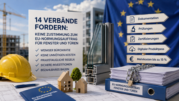 Fensterbauer rebellieren: EU-Vorschriften könnten Preise um 15 % in die Höhe treiben