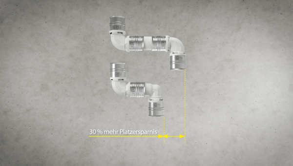 Fränkische: Patentierte Lösung ermöglicht Winkel-Fitting-Direktverbindungen