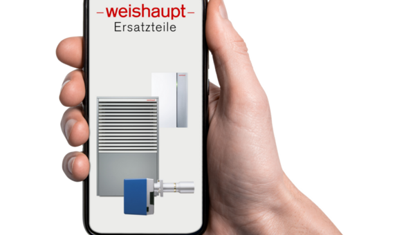 Weishaupt: Neue App für Er­satz­tei­le