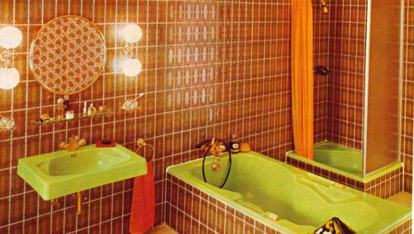 Im Farbrausch: Bäder der 70er Jahre
