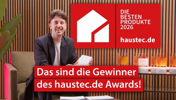 Die besten Produkte 2026 - die haustec.de Leserwahl | haustec.de Award