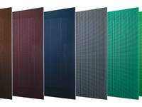 Photovoltaik: Bunte Fassaden mit Saphir-Skin-Modulen