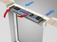 DuoTherm: Rollladenkasten mit multifunktionalem Lüftungssystem
