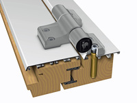 Dr. Hahn: Neue Türbandbefestigung