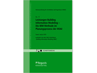 AHO-Schriftenreihe: Heft 11 - Leistungen Building Information Modeling