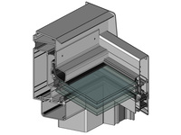 TS-Aluminium-Profilsysteme: Wintergarten-Wandanschluss