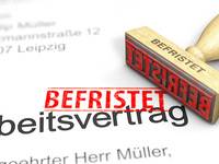 Vier von zehn Neueinstellungen sind befristet