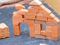 Top 4 der Wandbaustoffe: Ziegel in Front, aber Holz holt auf