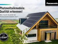 Panasonic: Qualität von Photovoltaikmodulen erkennen