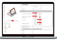 Konfigurator für Flachdachfenster, Lichtkuppeln und Flachdachausstiege