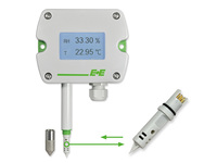 Feuchte- und Temperatursensor mit austauschbarem Sensormodul