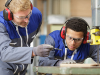 Auszubildender im Handwerk