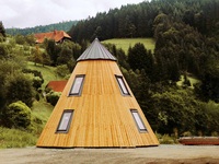 Tipi als Wohnhaus