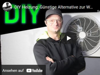 Günstige Alternative zur teuren Heizwärmepumpe