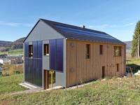 Solarthermie-Anlagen müssen nicht notwendigerweise auf dem Dach montiert werden.