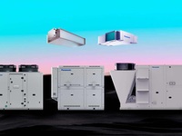 Panasonic wassergeführte Systeme und Dachklimageräte