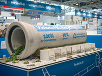 Recyclingrohr aus Beton