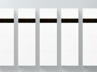 Batteriespeicher Viesmann Vitocharge VX3 in 5er-Kaskade